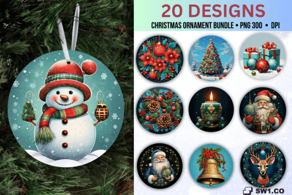 3D Christmas Tree Ornament Bundle PNG: A Practical Guide for Sublimation Success