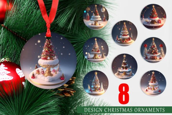 Christmas Ornament 3D Tree Baubles: Integrating High-Resolution PNG Assets into Creative Workflows