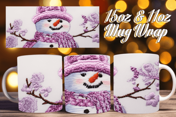 Elevating Holiday Merchandise with the 3D Snowman Scene Wrap