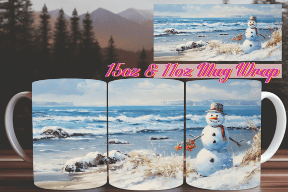 Evaluating the 3D Xmas Elegance Mug Wrap 15oz for Professional Sublimation Projects