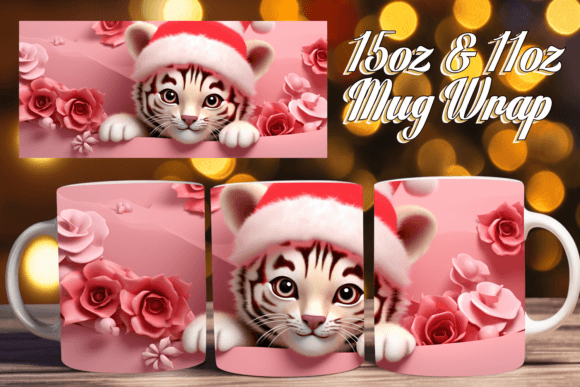 Evaluating the Pink Christmas 3D Mug Wrap Cute 11oz for Sublimation Projects