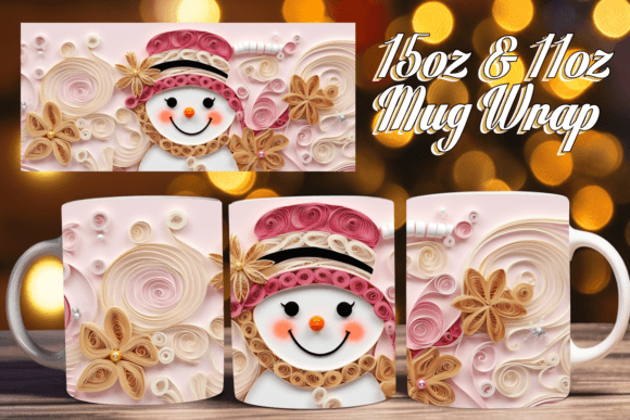 Festive 3D Christmas Mug Wrap Fun: Creative Guide