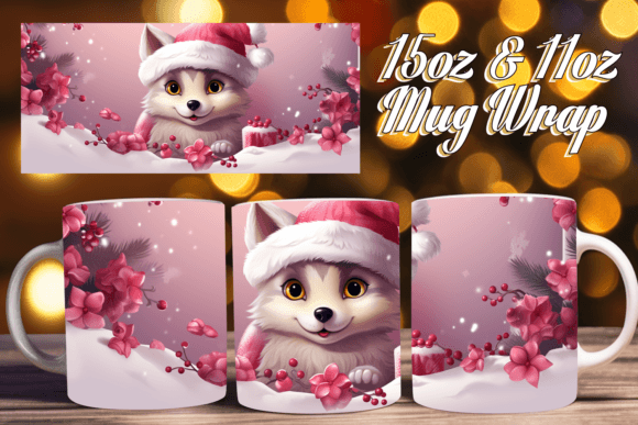 Hole in Wall 3D Winter Mug 15oz: Elevating Seasonal Sublimation Projects