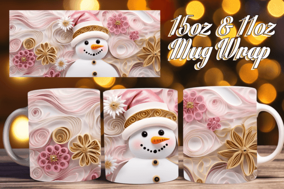 Mastering the Mug Wrap Christmas Extravaganza in 3D: A Complete Guide to Sublimation Success