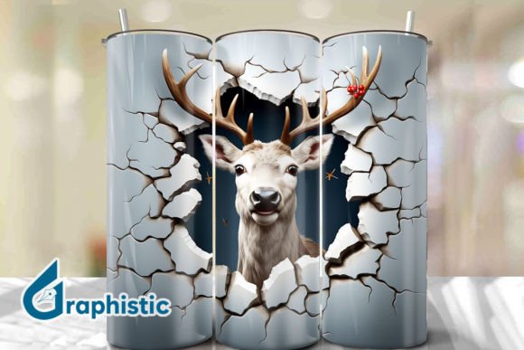 Reindeer 3D Smash Wall Art Background 01: A Practical Guide to Digital Assets