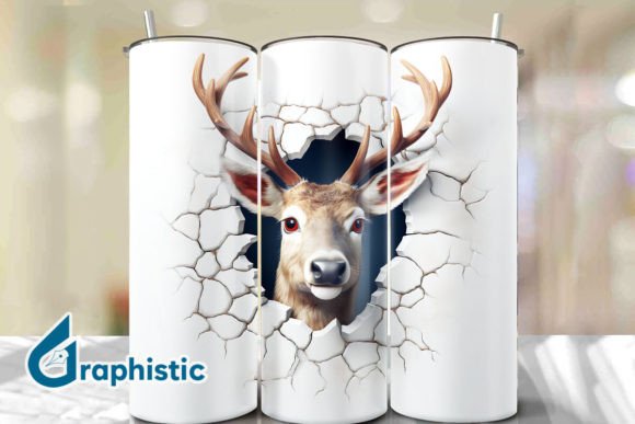 Reindeer 3D Smash Wall Art Background 09: A Practical Guide to Digital Assets