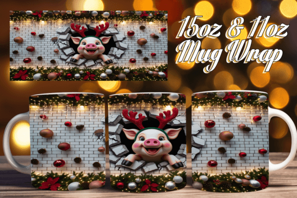 Xmas 3D Fun Mug 11oz Art: Strategic Implementation for Sublimation Success